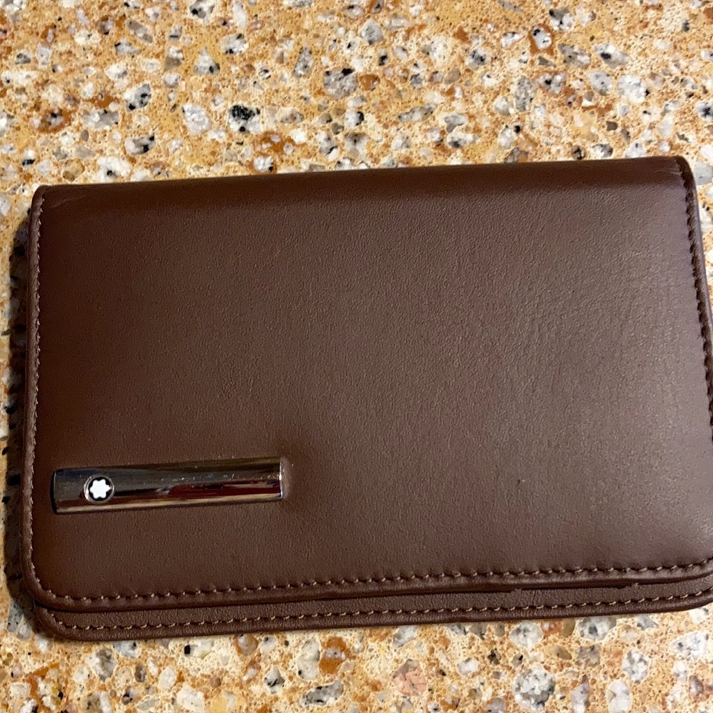 Mont Blanc men’s leather card case
